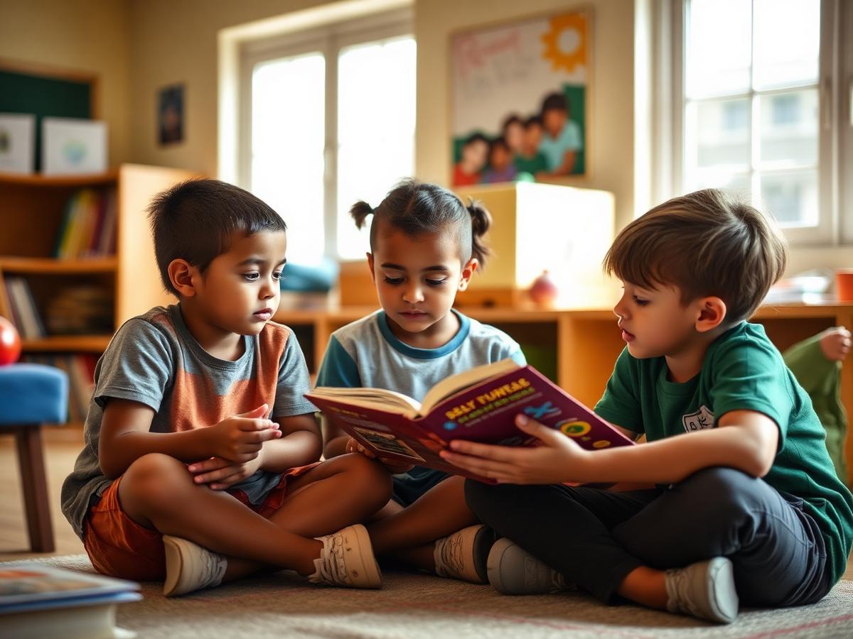 Children learning together